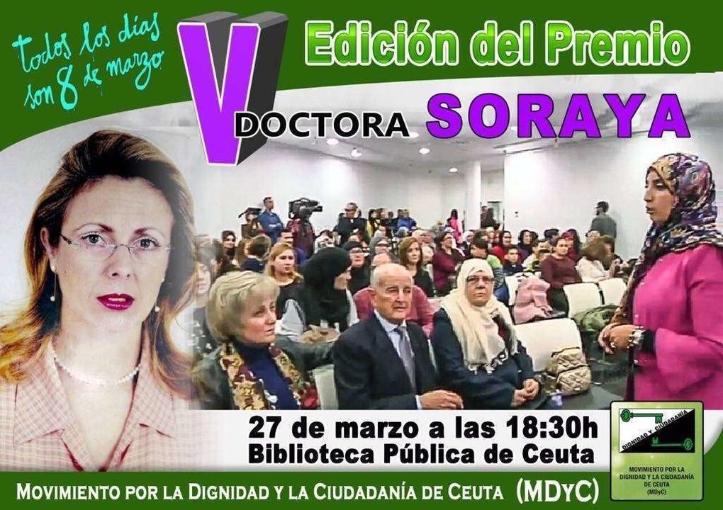 cartel V edición Doctora Soraya
