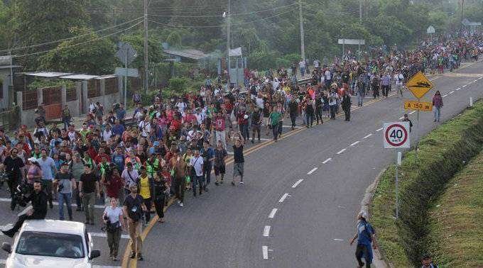 Marcha de migrantes (E.D.)