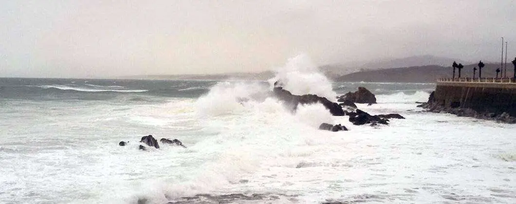 Imagen de la costa ceut&iacute; (C.A.)
