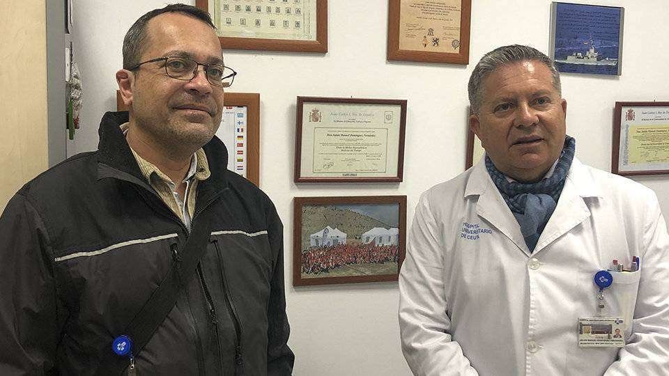 Los profesionales del Hospital Universitario Javier Domínguez y Julián Domínguez (CEDIDA)