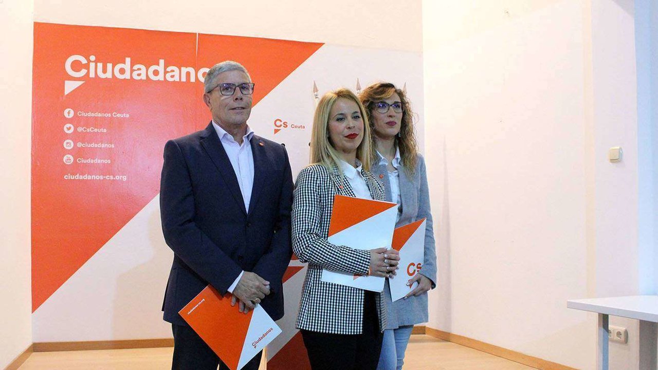 José Manuel Gómez Lozano, Tamara Guerrero, Raquel González Ciudadanos candidatos generales 2019
