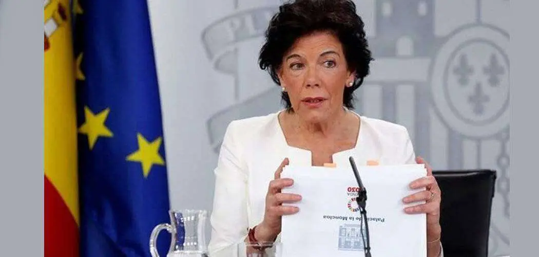 La portavoz del Gobierno, Isabel Cela&aacute; (E.D.)