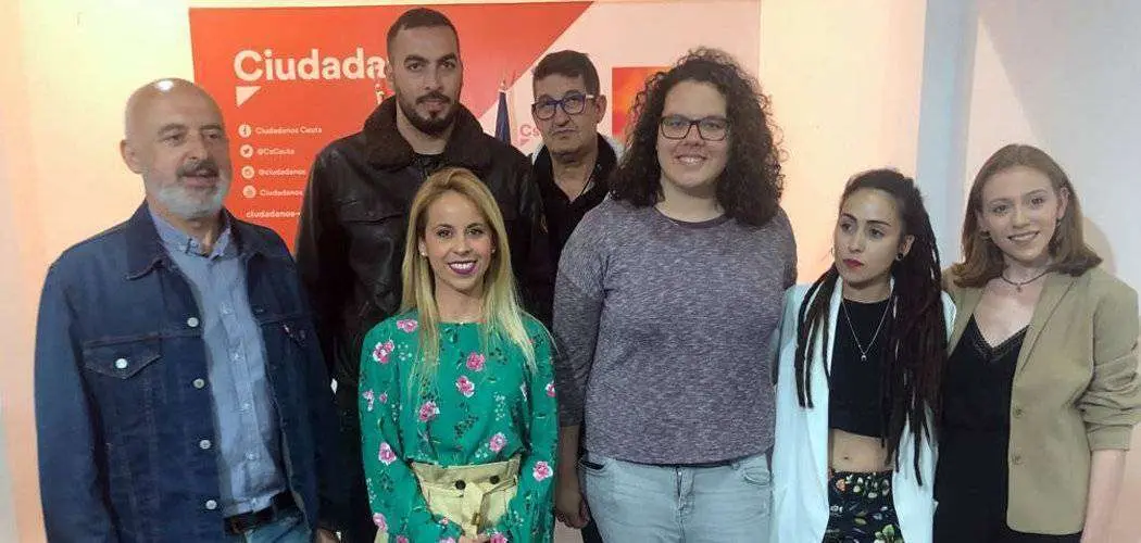 Los dirigentes de la Federaci&oacute;n con los candidatos de Ciudadanos (CEDIDA)