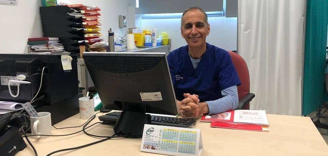 El jefe del Servicio de Dermatología del Hospital Universitario, Abdelhakim Abdeselam (INGESA)
