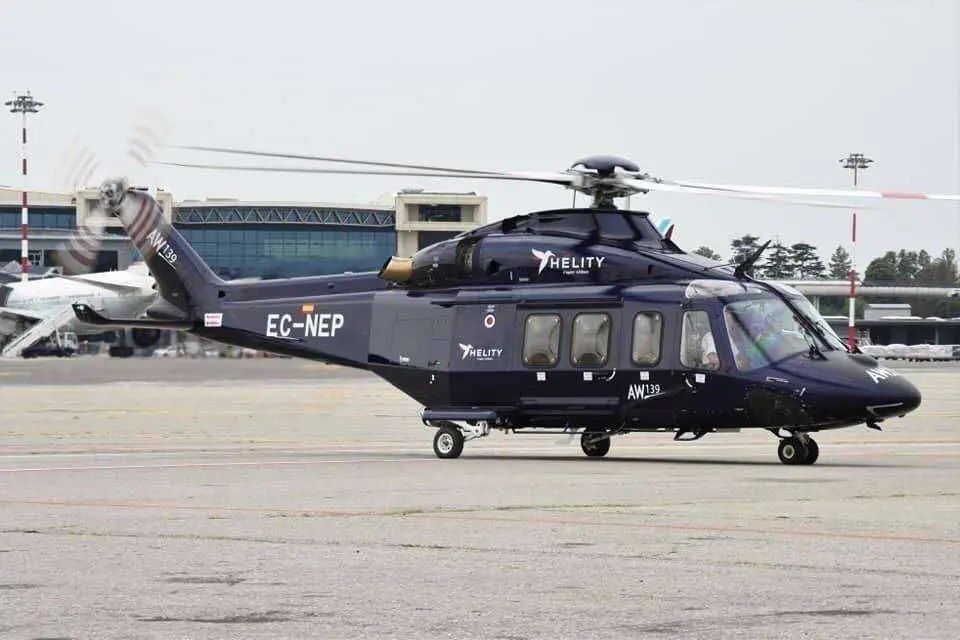 Nuevo helic&oacute;ptero de H&eacute;lity (C.A.)
