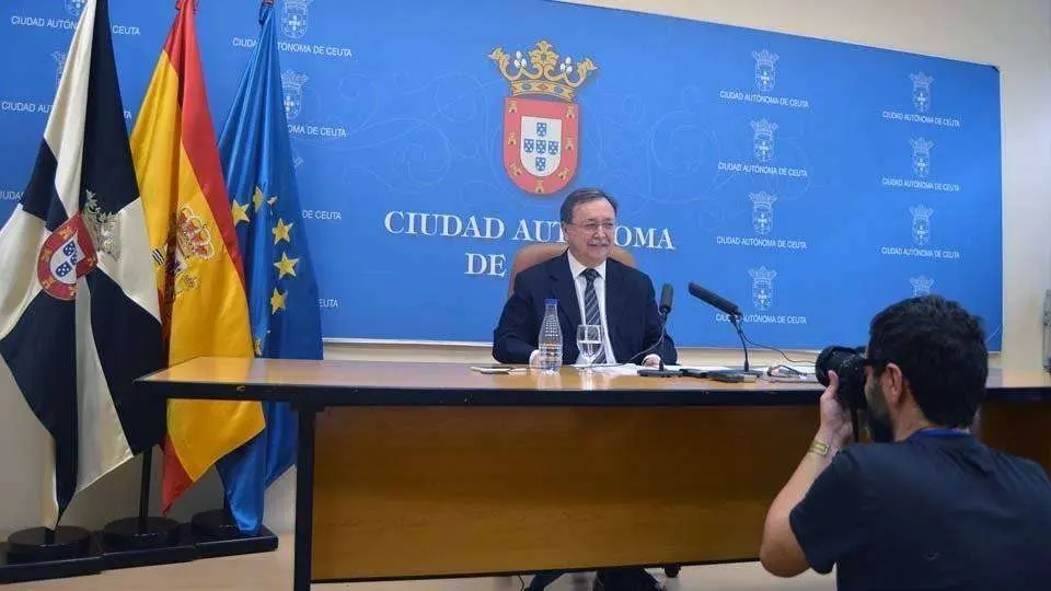 Juan Vivas, durante una conferencia de prensa (C.A./ARCHIVO)