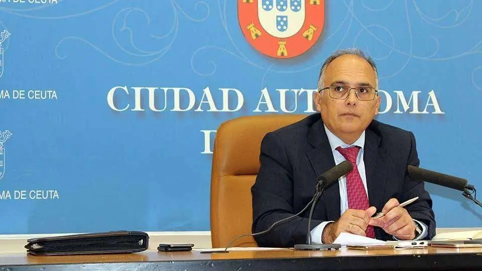 El portavoz del Gobierno, Alberto Gait&aacute;n, hoy durante la rueda de prensa posterior al Consejo de Gobierno (C.A.)