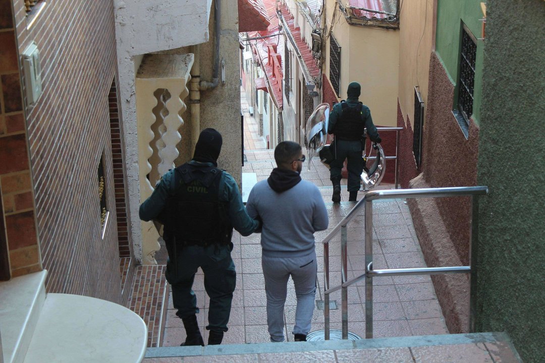 Un detenido en Loma Margarita Operación OCON  blanqueo capitales por narcotráfico