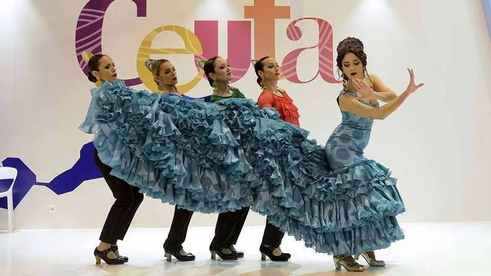Espect&aacute;culo de danza representado en el expositor de Ceuta el pasado a&ntilde;o (C.A./ARCHIVO)