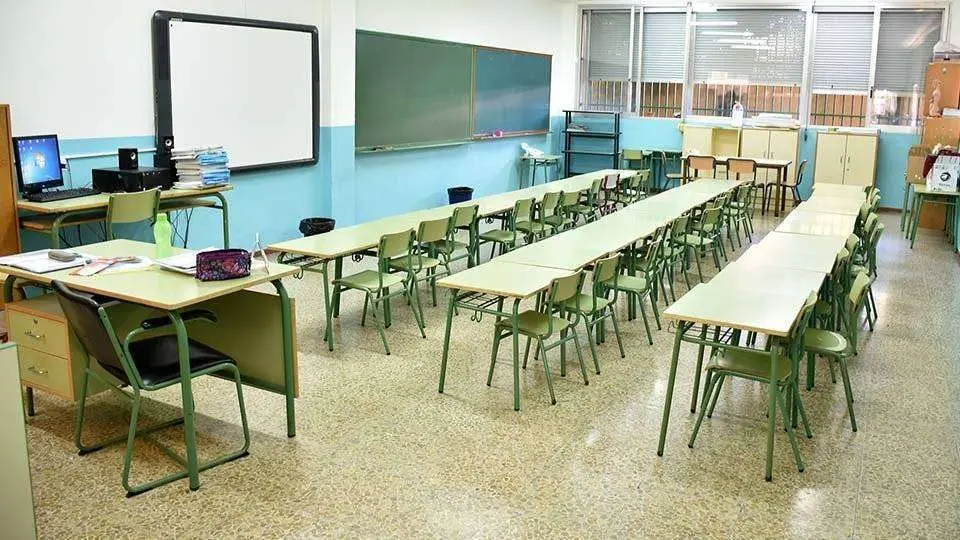 Aula del colegio Ortega y Gasset (C.A./ARCHIVO)
