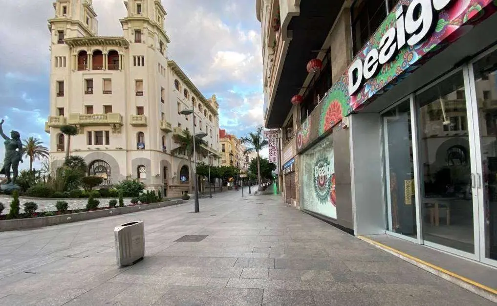 calles vac&iacute;as confinamiento covid