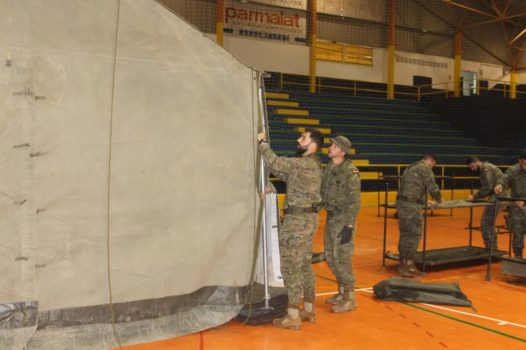 militares covid confinamiento La Libertad