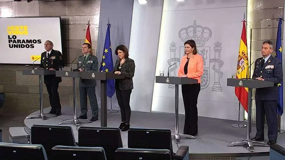 Comparecencia de los portavoces del Comit&eacute; de Gesti&oacute;n T&eacute;cnica del Coronavirus (MONCLOA)