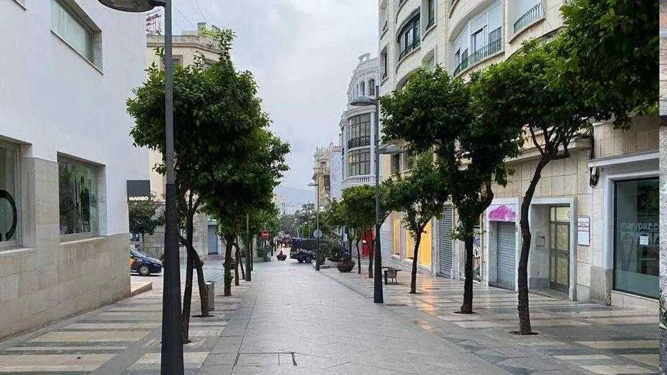 El Paseo del Revell&iacute;n despoblado en una instant&aacute;nea tomada esta semana (C.A.)