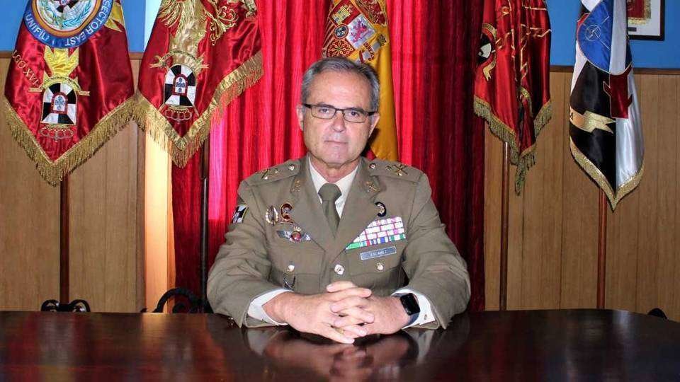 El comandante general, Alejandro Escámez (CEDIDA)