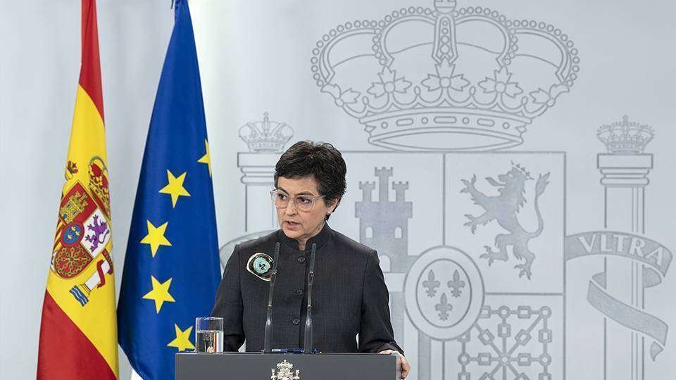 La ministra de Asuntos Exteriores, Arancha González Laya (MONCLOA)