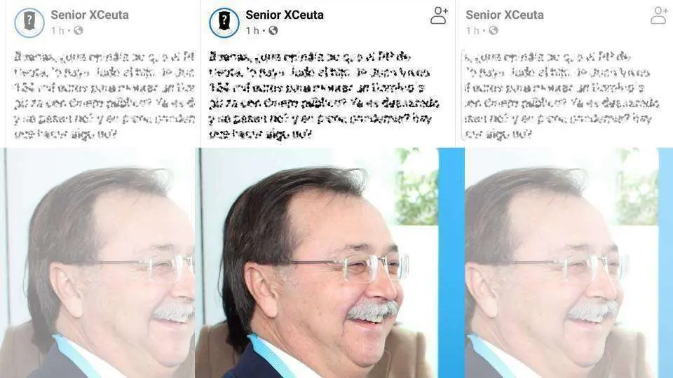 Uno de los mensajes publicados en el perfil denunciado vivas