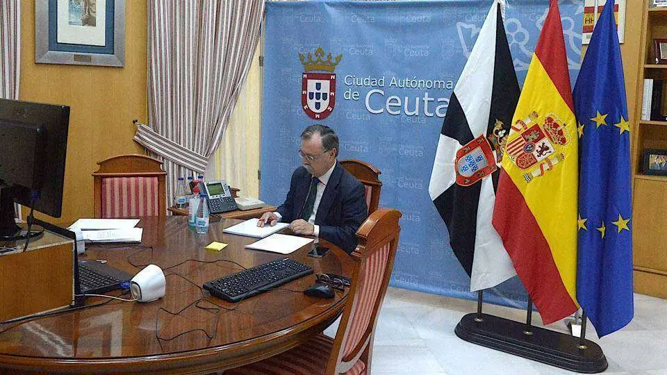 Vivas, durante su participaci&oacute;n en la Conferencia de Presidentes, celebrada por videoconferencia (CEDIDA)