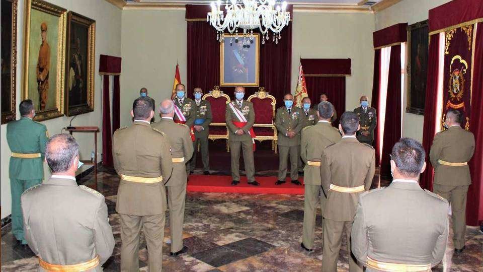 Acto celebrado en el Salón del Trono de la Comandancia General (CEDIDA) INTENDENCIA SANTA TERESA