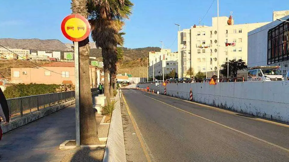 El tramo reabierto, en una fotograf&iacute;a tomada esta ma&ntilde;ana (CEDIDA)