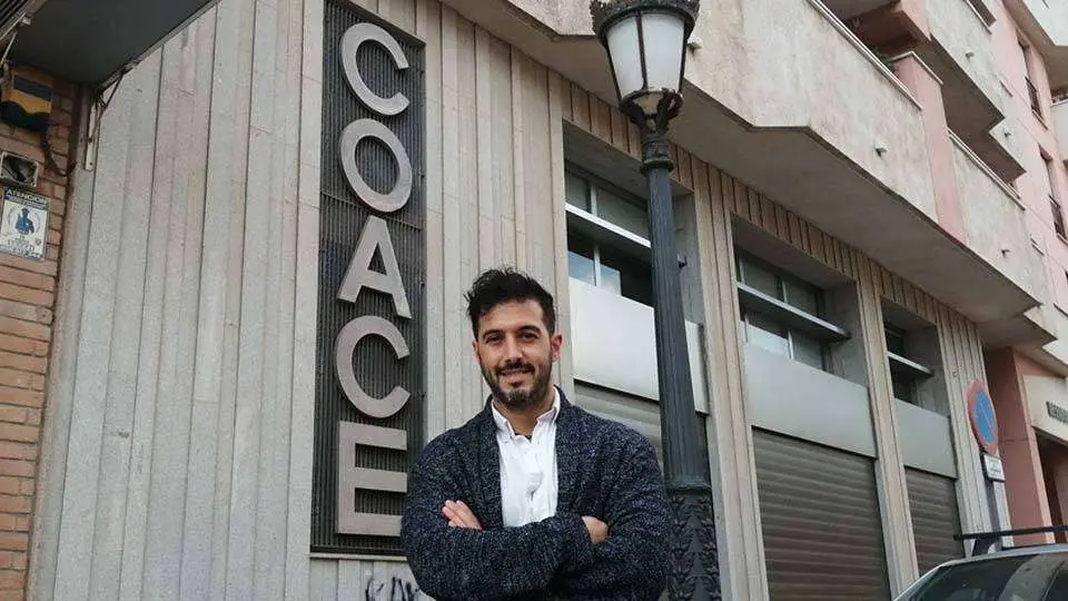 El decano del Colegio de Arquitectos, Jos&eacute; Mar&iacute;a Mora (C.A.)