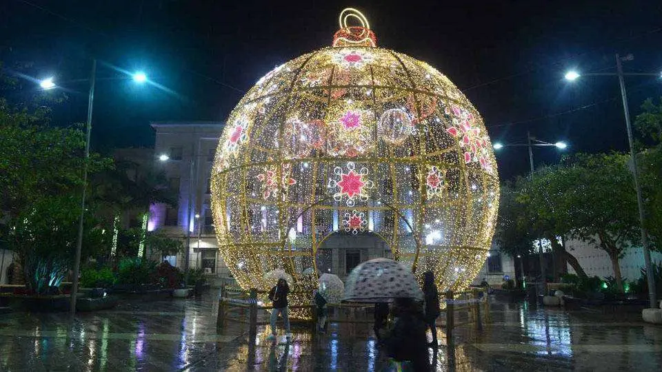 alumbrado de Navidad