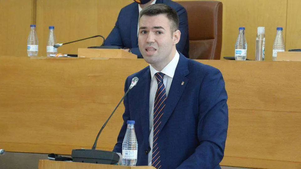 Verdejo, hoy en la Asamblea (CEDIDA)
