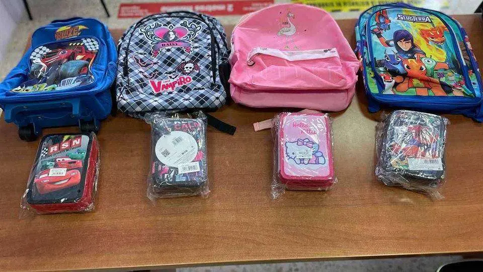 Material escolar donado por la Fundaci&oacute;n Educo (CEDIDA)