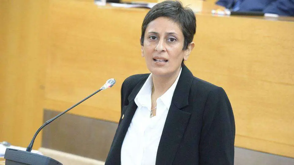 Chandiramani durante su intervenci&oacute;n ante la Asamblea (CEDIDA)