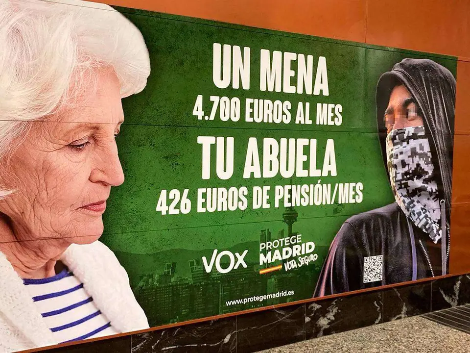fiscalia-investiga-si-vox-comete-un-delito-de-odio-por-el-cartel-electoral-contra-los-menas