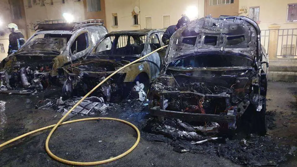 coches quemados