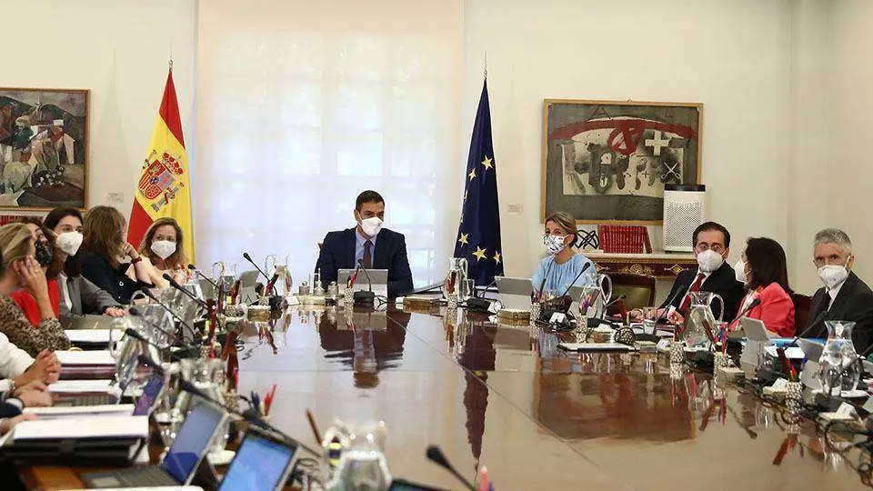 Imagen de archivo de una reuni&oacute;n del Consejo de Ministros (MONCLOA)