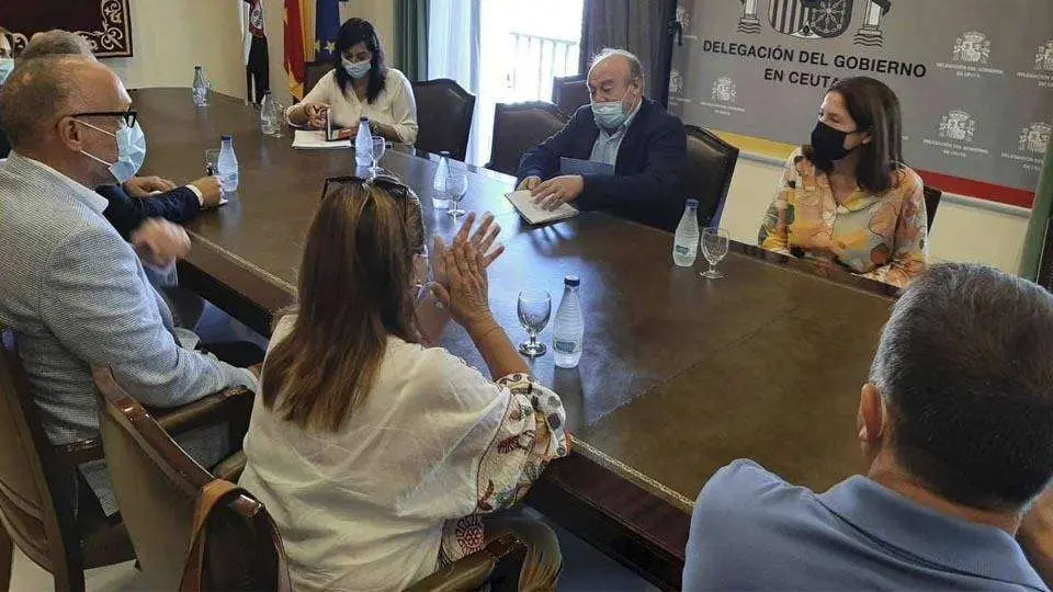 Bar, durante su reuni&oacute;n con el equipo de la Direcci&oacute;n Provincial del Ministerio de Educaci&oacute;n (CEDIDA)