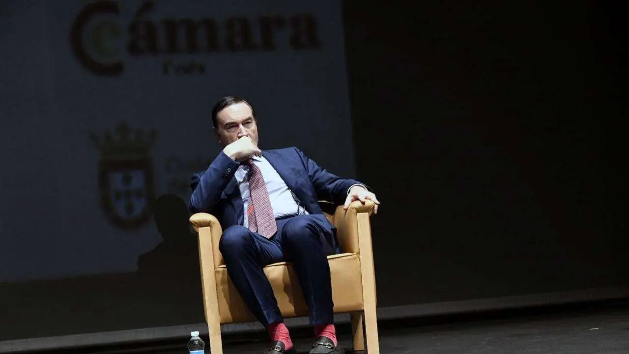 Pedro J. Ram&iacute;rez, durante el acto de inauguraci&oacute;n del I Foro Econ&oacute;mico (Archivo)