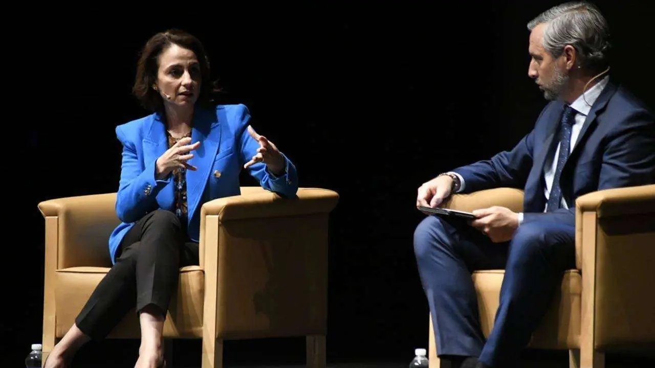 Almansouri y Bravo, durante el debate (J. SAKONA)