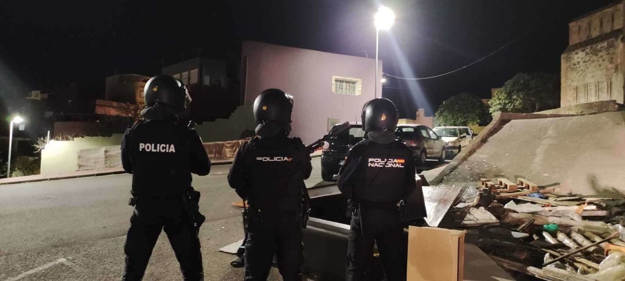 GOES y UIP de la Policía Nacional en el Príncipe, Ceuta