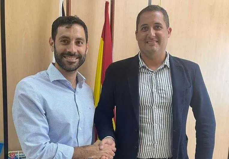 Rafael Pe&ntilde;alver y Alejandro Ram&iacute;rez, Consejero de Fomento y Turismo