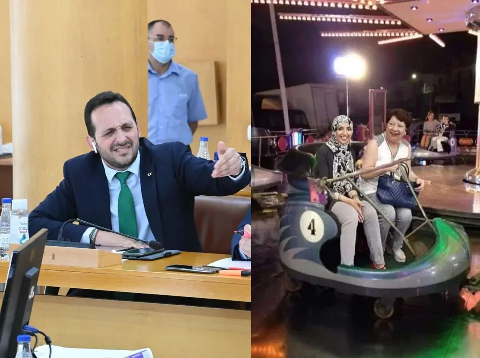 Montaje Redondo F&aacute;tima Hamed y Salvadora Mateos