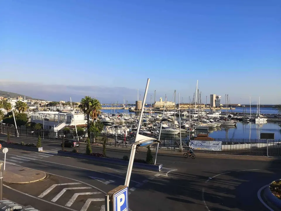 Vista del puerto deportivo