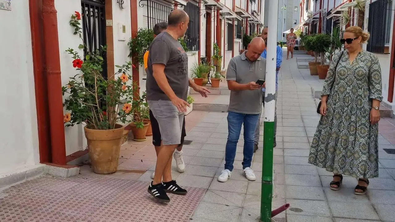 Loma del Pez Visita Juan Guti&eacute;rrez PSOE