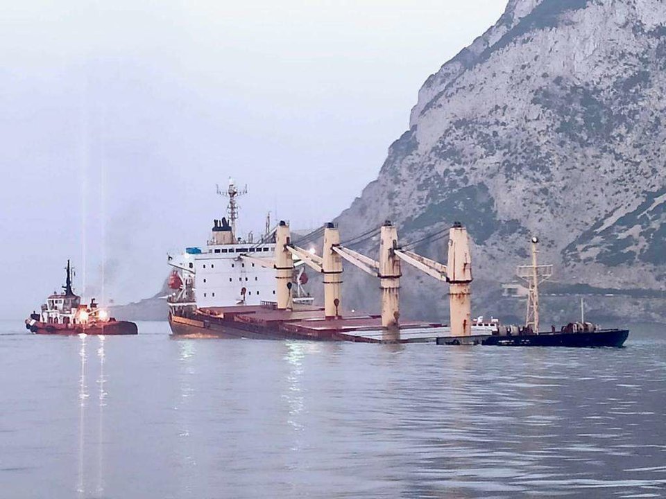 Granelero en Gibraltar