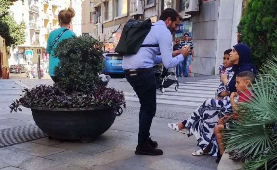 Javier Negre, en Ceuta