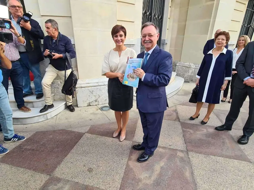 ministra de Pol&iacute;tica Territorial, y portavoz del Gobierno, Isabel Rodr&iacute;guez