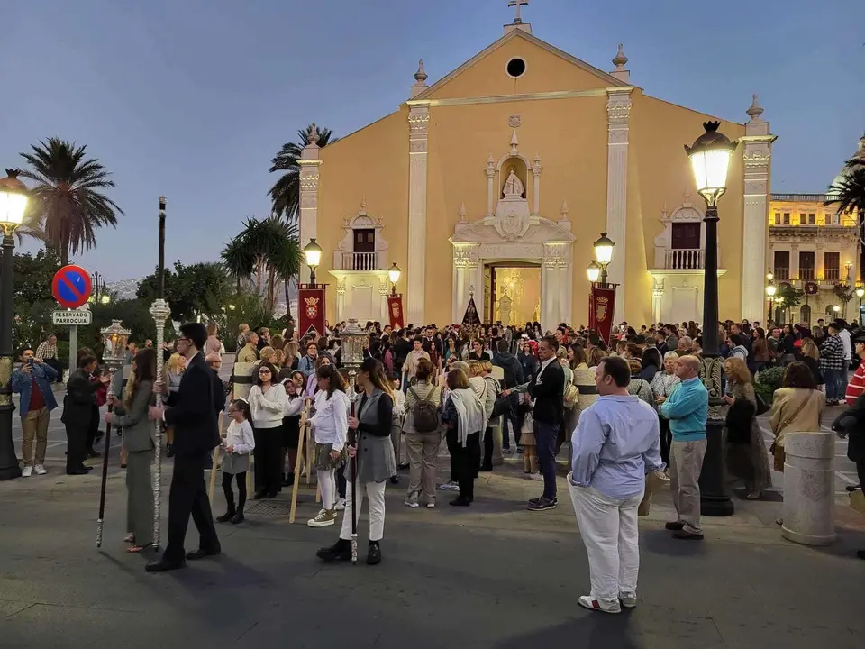 Salida procesional extraordinaria por el 75 aniversario de la coronaci&oacute;n de la Virgen de &Aacute;frica