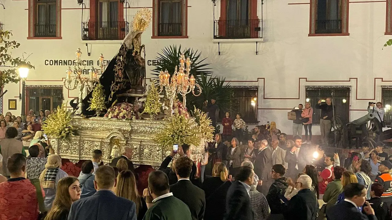 Salida procesional extraordinaria por el 75 aniversario de la coronaci&oacute;n de la Virgen de &Aacute;frica