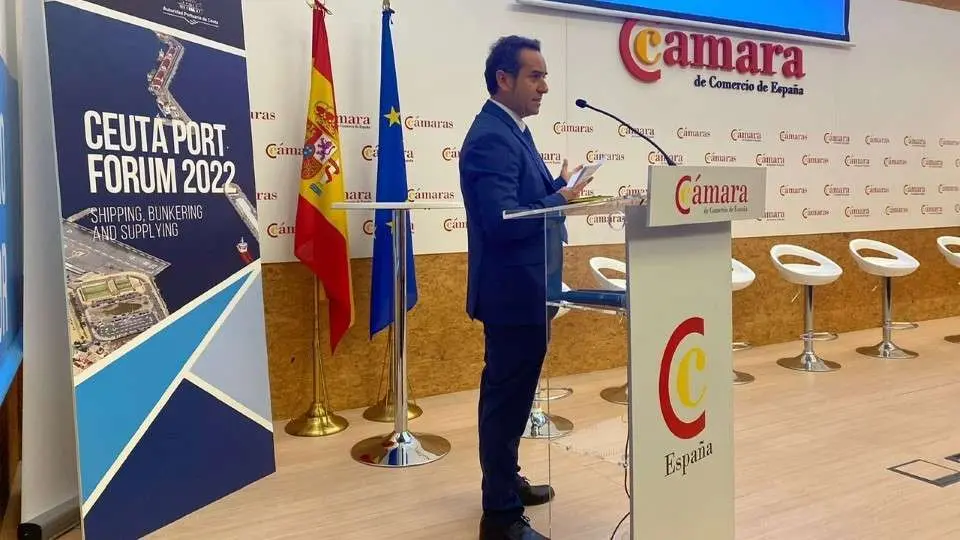  Adolfo Orozco durante su intervenci&oacute;n este jueves en Madrid.. 
