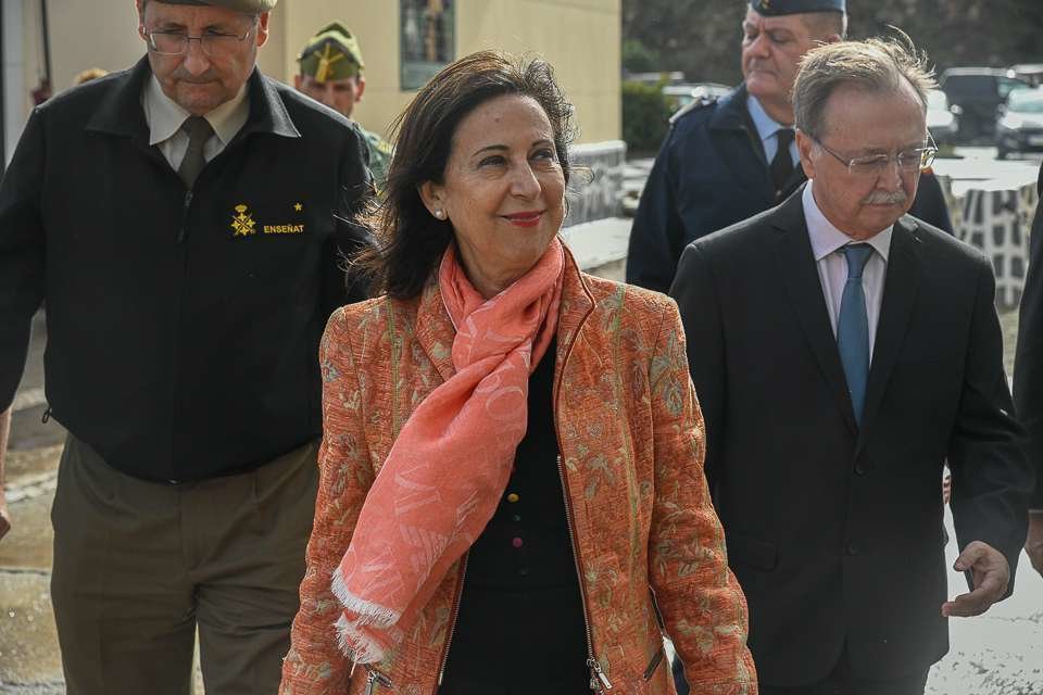 Visita de la ministra de Defensa, Margarita Robles a Ceuta (Archivo)