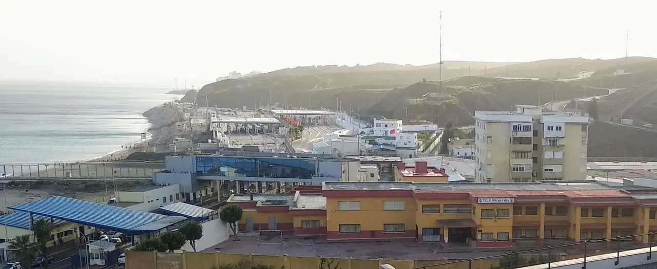 Frontera y CEIP Pr&iacute;ncipe Felipe