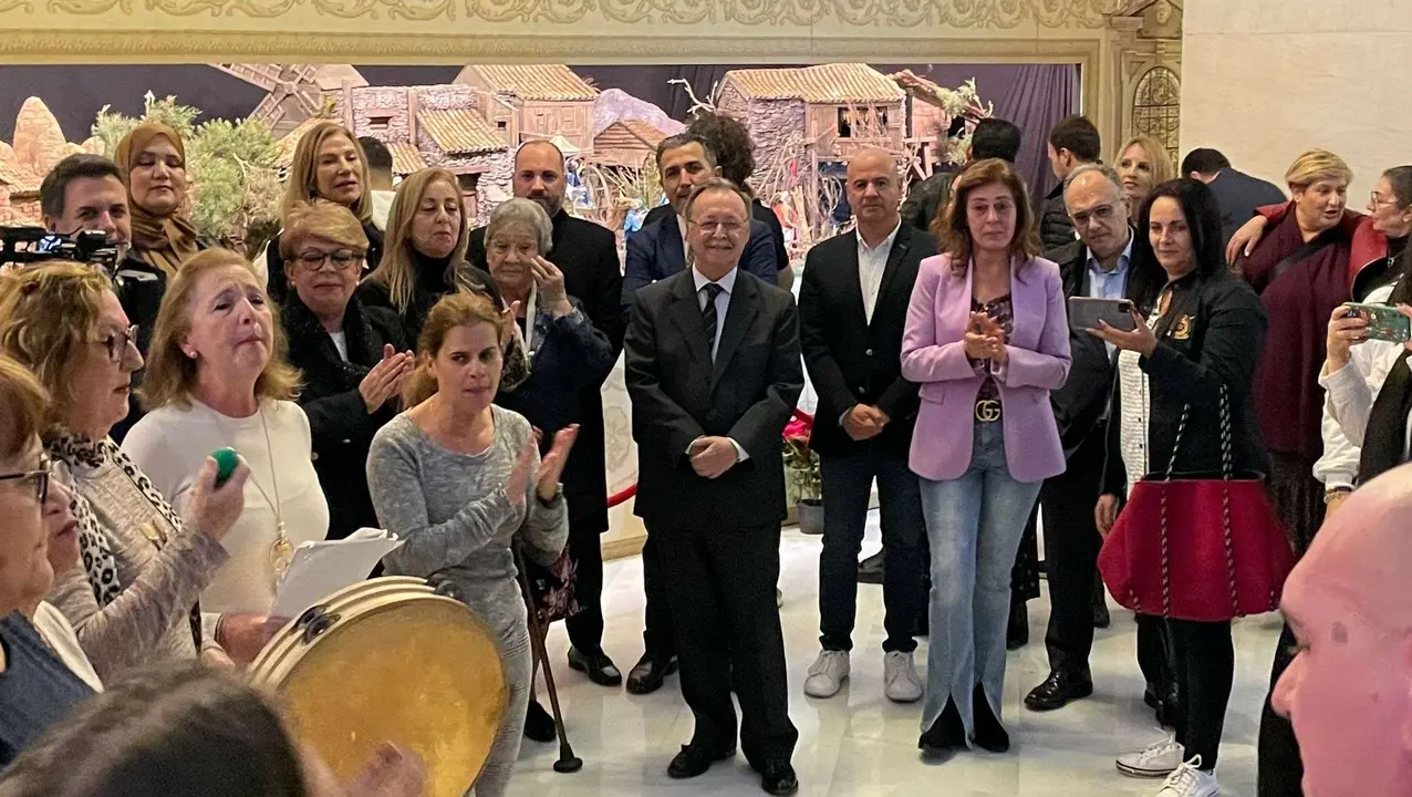 Inauguraci&oacute;n del Bel&eacute;n municipal