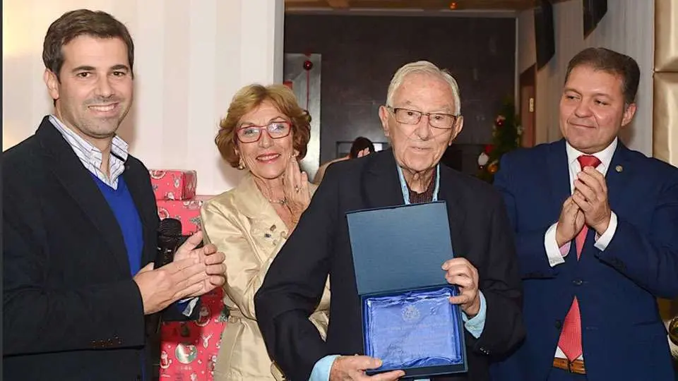 El doctor De Miguel, durante un acto en el Colegio de M&eacute;dicos (CEDIDA)